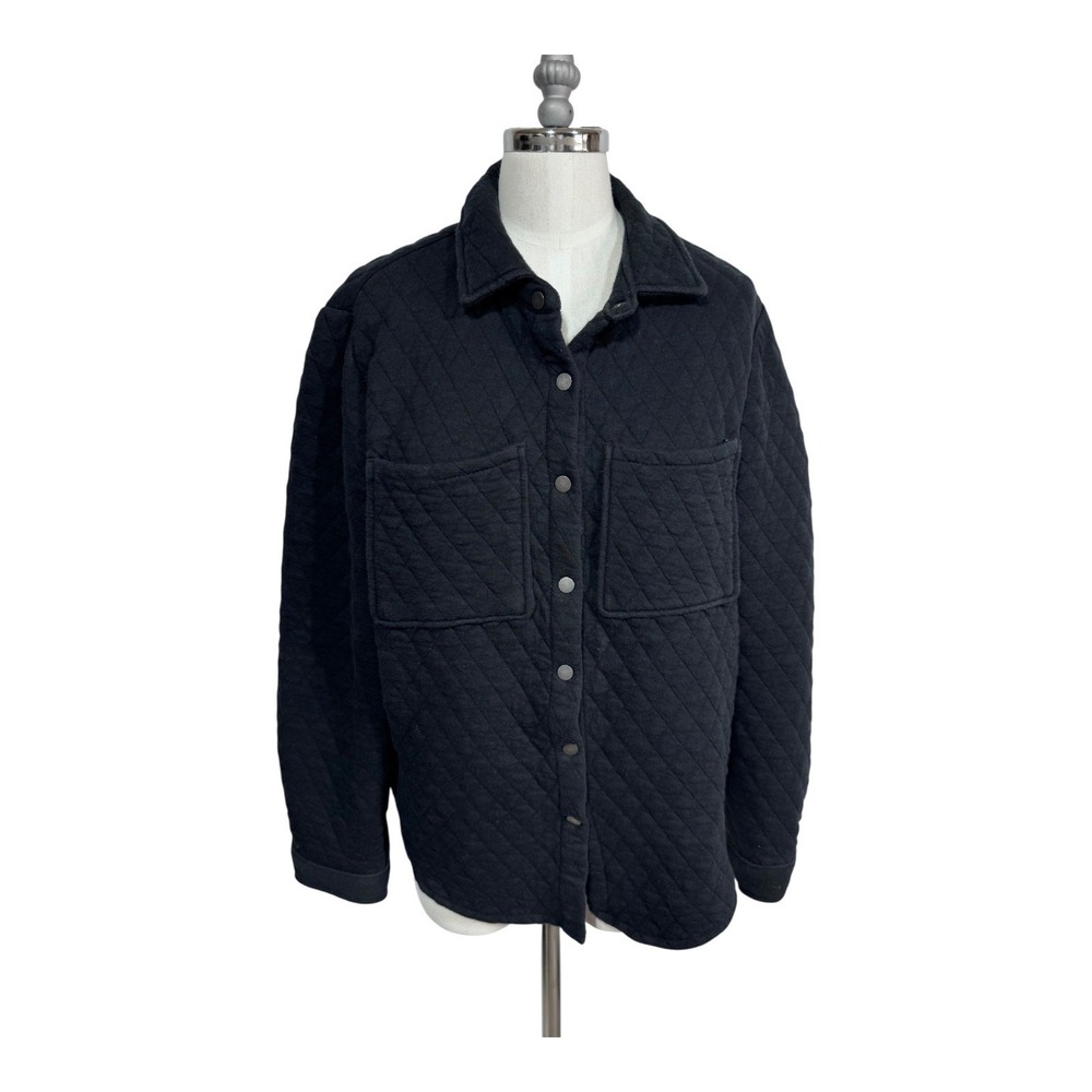 Love Tree Black Quilted Jacket
